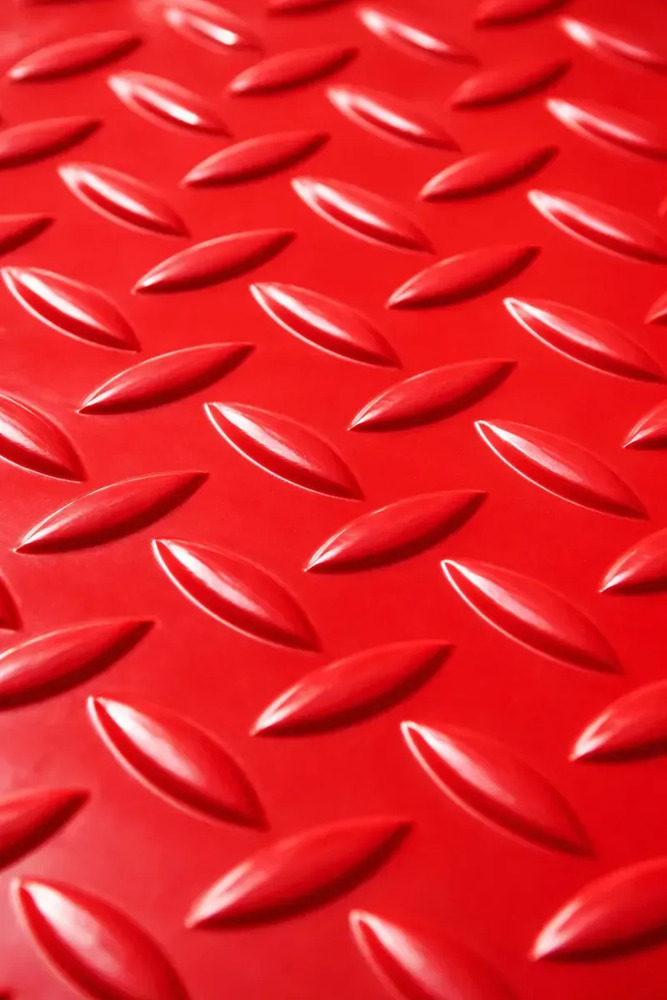 Piso Goma/pvc Semilla Melon Ignifugo 3mm Rojo 1m Ancho X 5mt Rojo Semilla - Image 2
