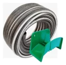 Manguera Riego 1/2 X 15m Anticolapsable Trenzada + Portamang