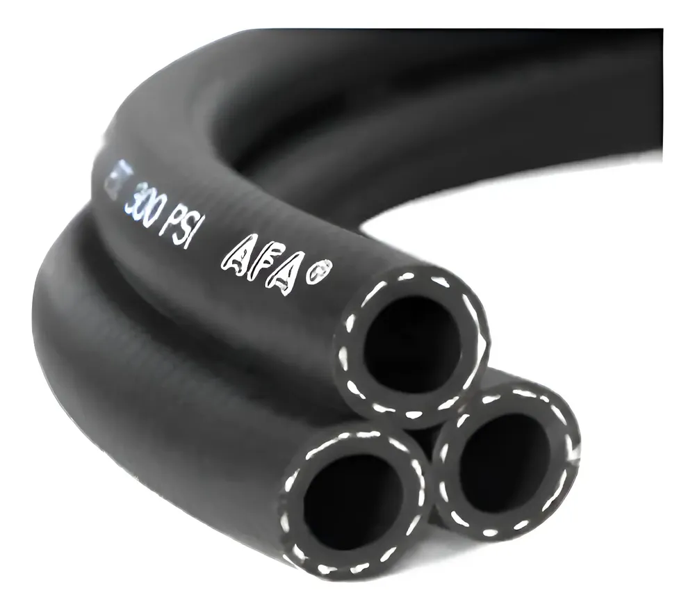 Manguera Presion Compresor Negro 8mm 5/16 Rollo 10mts Negro