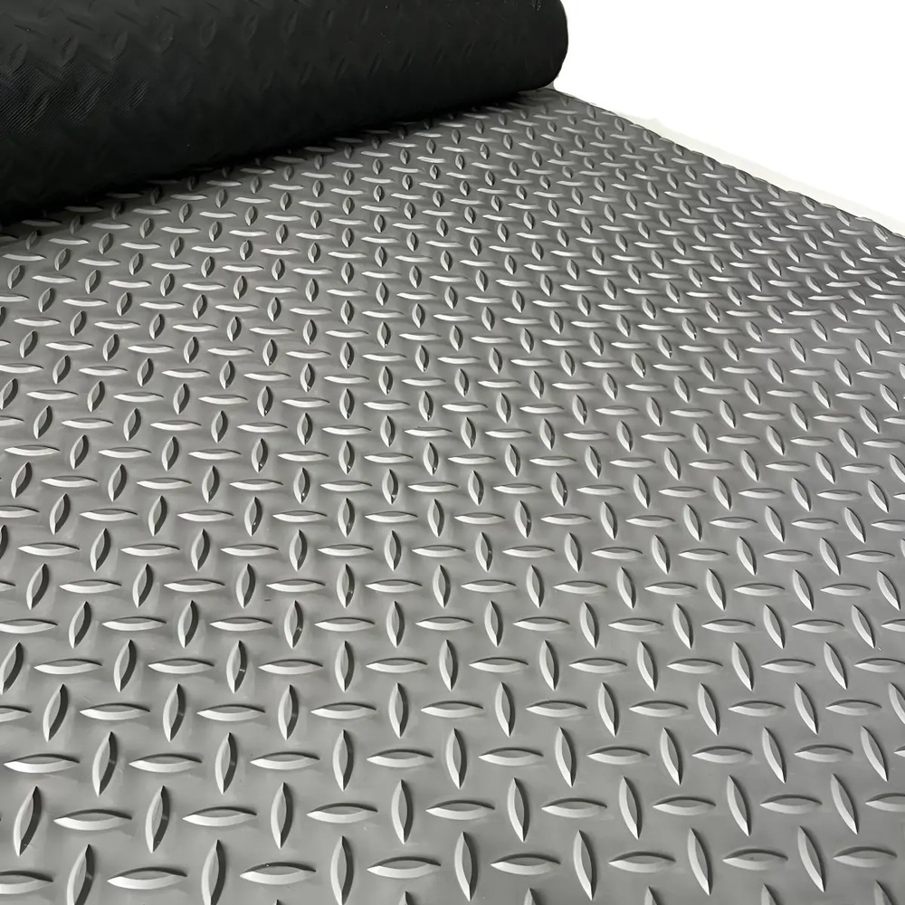 Piso Goma/pvc Semilla Melon Gris 3mm X 1mt Ancho Alto Trans Gris Semilla Melon