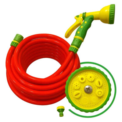 Manguera Riego Naranja 1/2 Reforzada 20 Mts + Multivia Acces Naranja