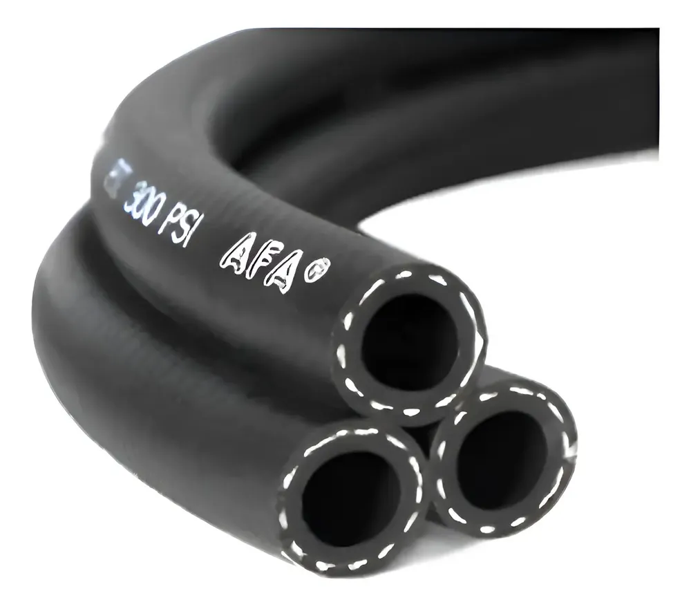 Manguera Para Compresor Afa De Pvc Reforzado De 8 Mm Y 50 M Negro