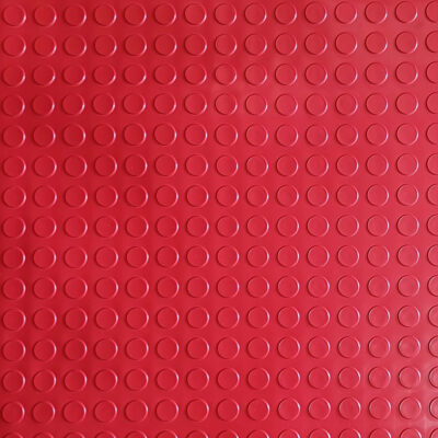 Piso Goma/pvc Moneda Verde Azul Rojo 3mm Rollo Entero 1x15mt