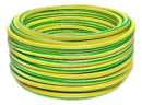 Manguera De Riego 1/2 Pvc Virgen Reforzada Rollo X 25 Mts Verde Oscuro