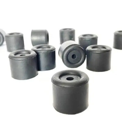 Tope De Goma Puerta Pack X 100 Unidades 29x29x6mm (cod 773) Cilindrica