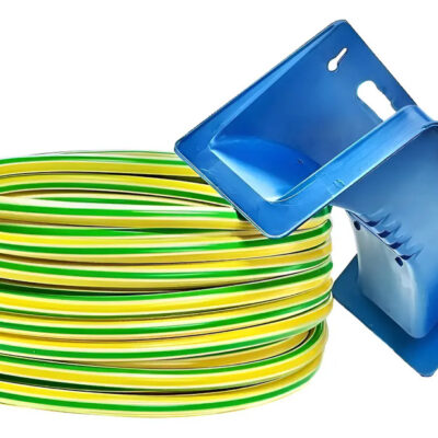Manguera De Riego 1/2 Pvc Virgen X 15 Mts + Porta Manguera  Verde