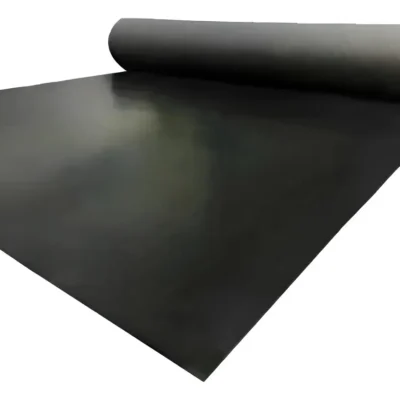 Pisos De Goma Negro Liso 2mm Por Rollo (1.40mt X 10 Mt) Negro Liso 2mm