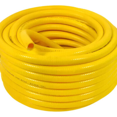 Manguera Amarilla Aspirante Expelente 38mm Rollo X 10m 1 1/2 Amarillo