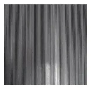 Piso De Goma Rayado Bastonado Camiflex Neg 3 Mm 1 M No Pvc - Image 3