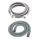 Manguera Flexible Carga De Lavarropas 3 Mts + Descarga 3mts