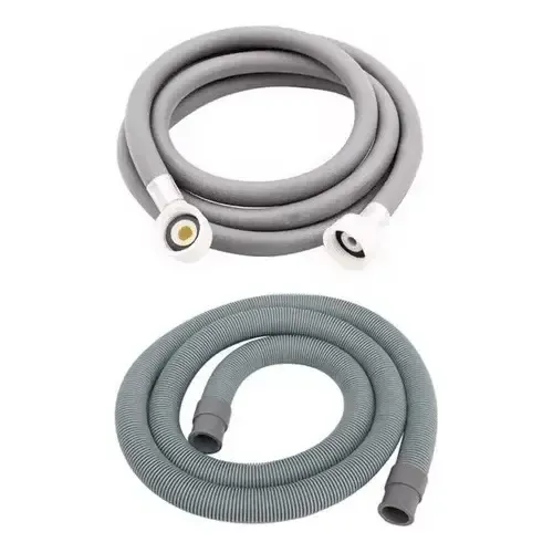 Manguera Flexible Carga De Lavarropas 3 Mts + Descarga 3mts