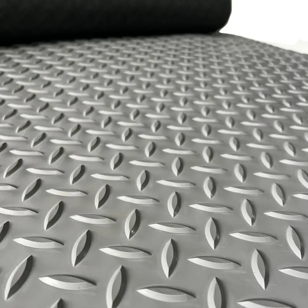 Piso Goma/pvc Semilla Melon Gris 3mm X 1mt Ancho Alto Trans Gris Semilla Melon - Image 2