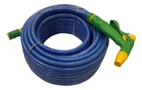 Manguera De Riego 1/2 Reforzada X 30mts + Kit De Accesorios Celeste - Image 2