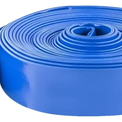 Manguera Manga Plana Refor Azul C/tela 1 1/2 PuLG 38mm 10mts Azul