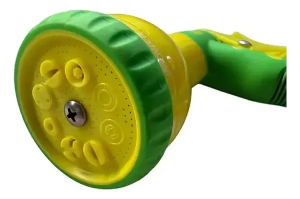 Manguera Riego 3/4 Reforzada X 15 Mts + Accesorios Pistola 7 Verde Y Amarillo - Image 7