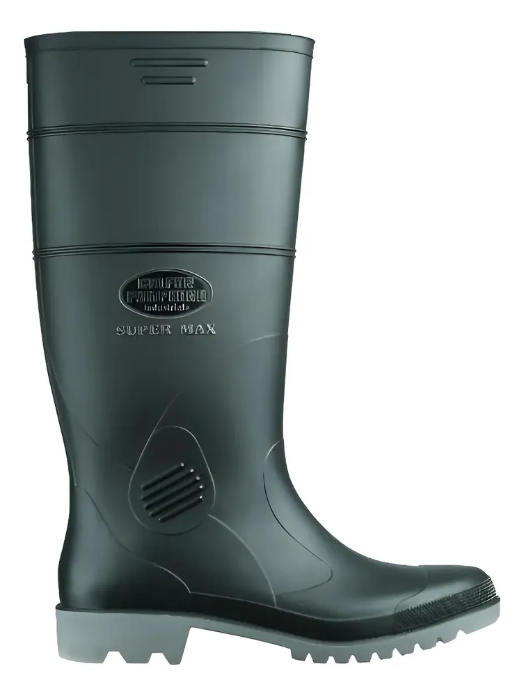 Bota Negra Caña Alta Calfor Industrial