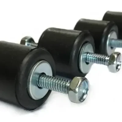 Pata De Goma Antivibratoria Para Ménsula. (10 Packs De 4uni)