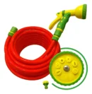 Manguera Riego Naranja 1/2 Reforzada 15 Mts + Multivia Acces Naranja