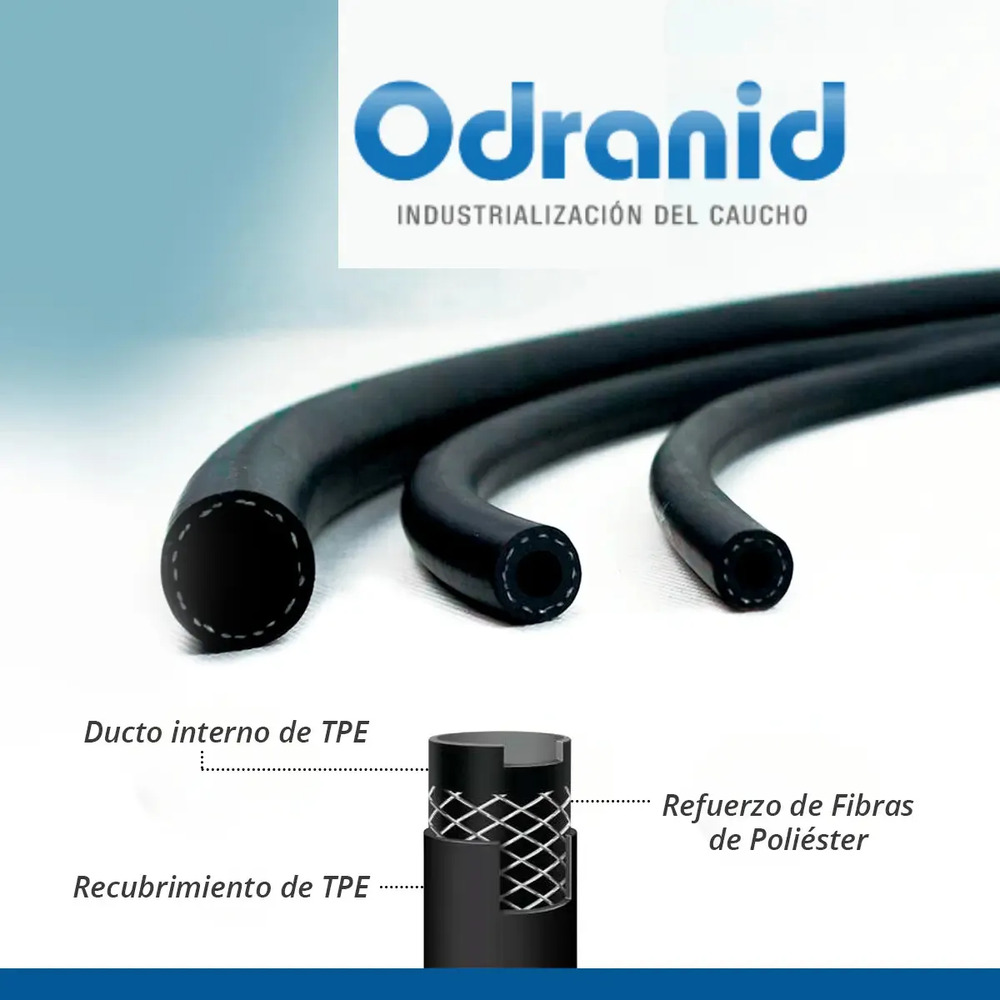 Manguera Para Compresor Afa De Pvc Reforzado De 8 Mm Y 50 M Negro - Image 3