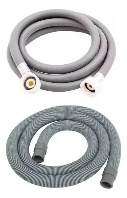 Manguera Flexible Carga Lavarropas 1.50mt + Descarga 1.80mts
