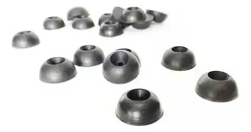 Tope De Goma Pack 4 Unidades 24 X 10 X 9mm (cod 791) - Image 3