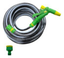 Manguera Riego Anticolapsable Reforzada 1/2 X 50mts +pistola