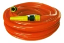 Manguera De Riego 1/2 Reforzada Con Accesorios 30mts Super  Naranja