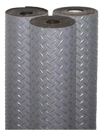 Piso Goma/pvc Semilla Melon Gris 3mm 15m2 Rollo Completo Gris Semilla Melon - Image 2