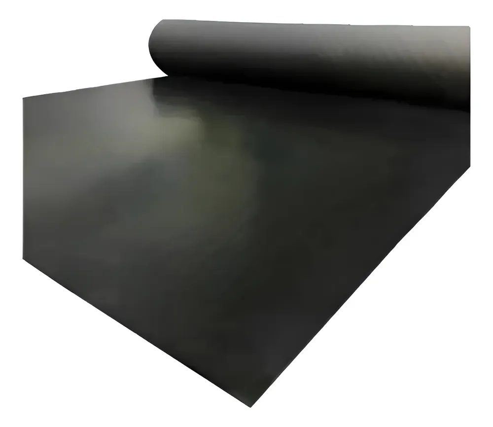 Pisos De Goma Odranid Negro Liso 2mm X 1.40mt Ancho (no Pvc) Negro Liso