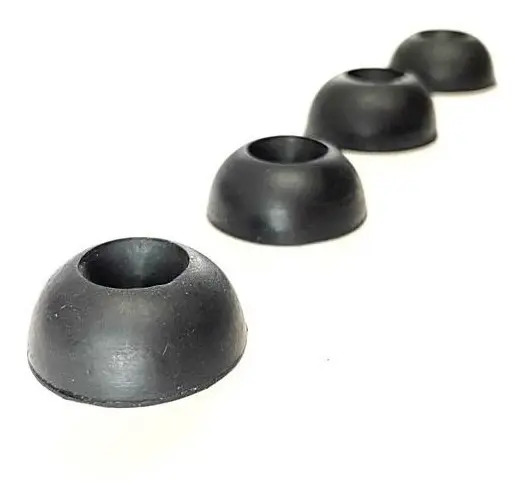Tope De Goma Pack 4 Unidades 24 X 10 X 9mm (cod 791)