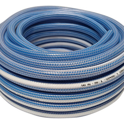 Manguera Riego 1/2 X 20mts Anticolapsable Trenzada Premium