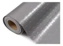 Piso De Goma/pvc Moneda 3mm Gris 1,20x15mts Oficina Gimnasio Gris Moneda
