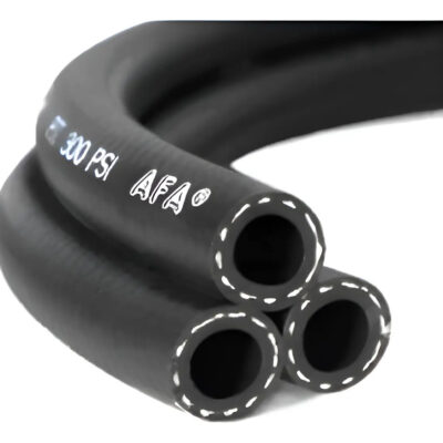 Manguera Presion Compresor Negro 8mm 5/16 Rollo 25mts Negro