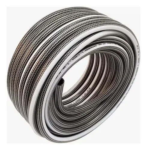 Manguera Riego 3/4 X 50m Anticolapsable + Accesorios Premium Gris - Image 6
