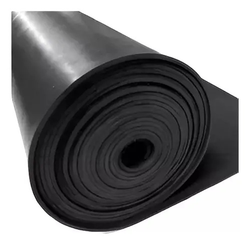 Pisos De Goma Odranid Negro Liso 2mm X 1.40mt Ancho (no Pvc) Negro Liso - Image 3