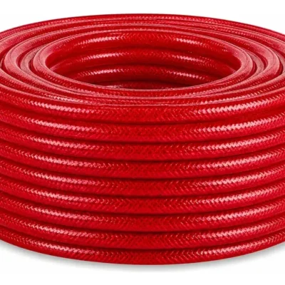 Manguera Presion Aire Roja 8mm 5/16 Rollo X 25mts Compresor