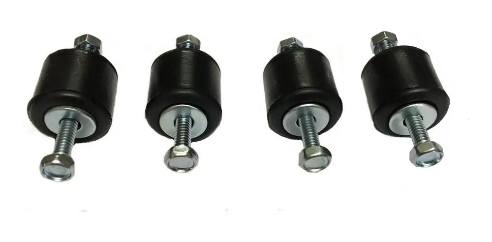 Pata De Goma Antivibratoria Para Ménsula. (10 Packs De 4uni) - Image 2